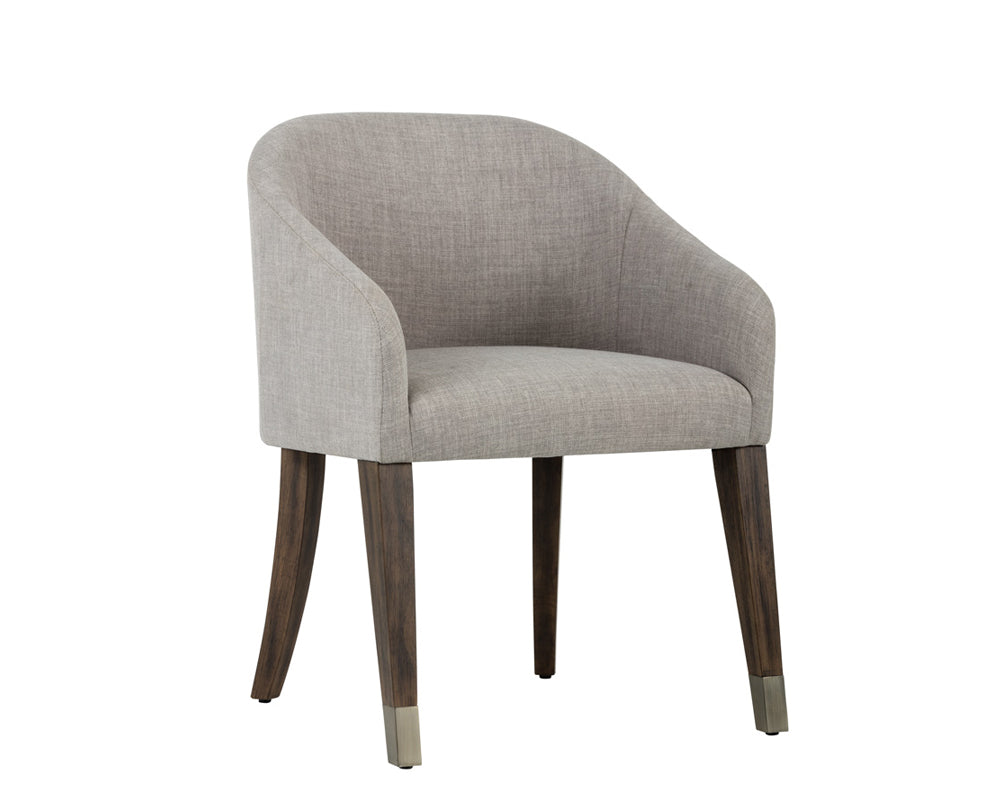 Nellie Dining Armchair - Arena Cement