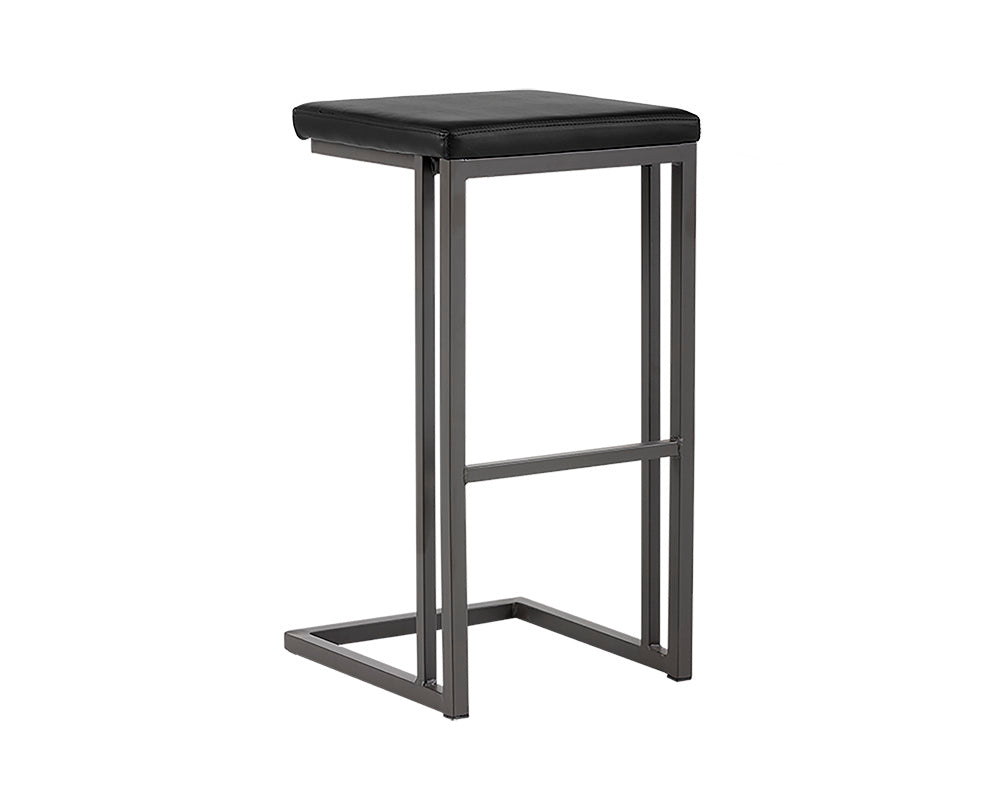 Boone Barstool - Grey - Onyx