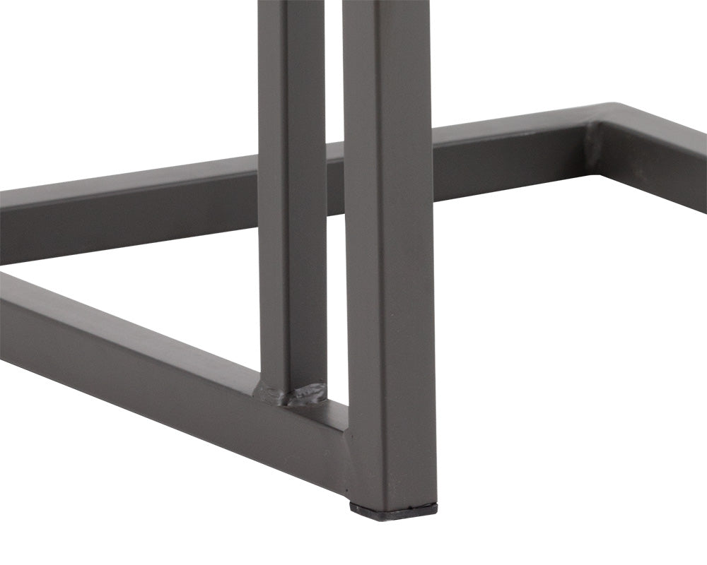 Boone Counter Stool - Grey - Onyx