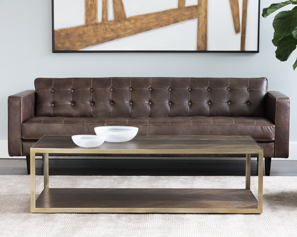 Donnie Sofa - Havana Dark Brown