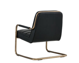 Lincoln Lounge Chair - Vintage Black