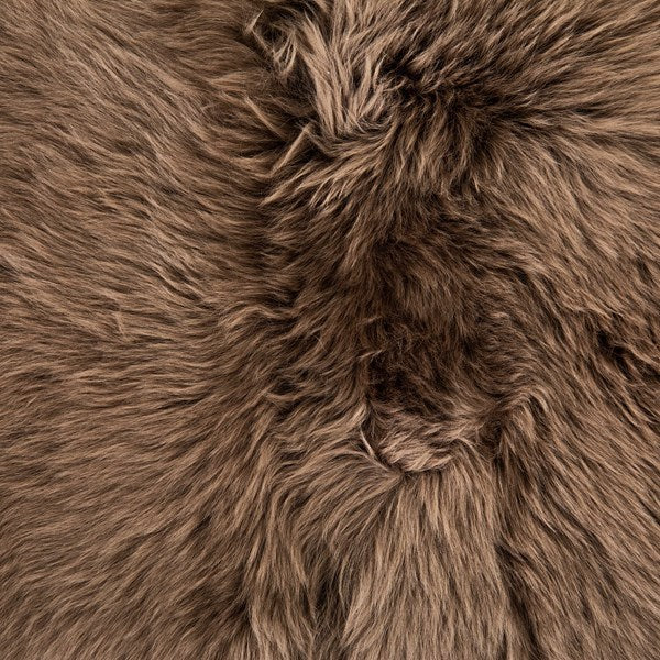 Lalo Lambskin Throw-Taupe by Four Hands