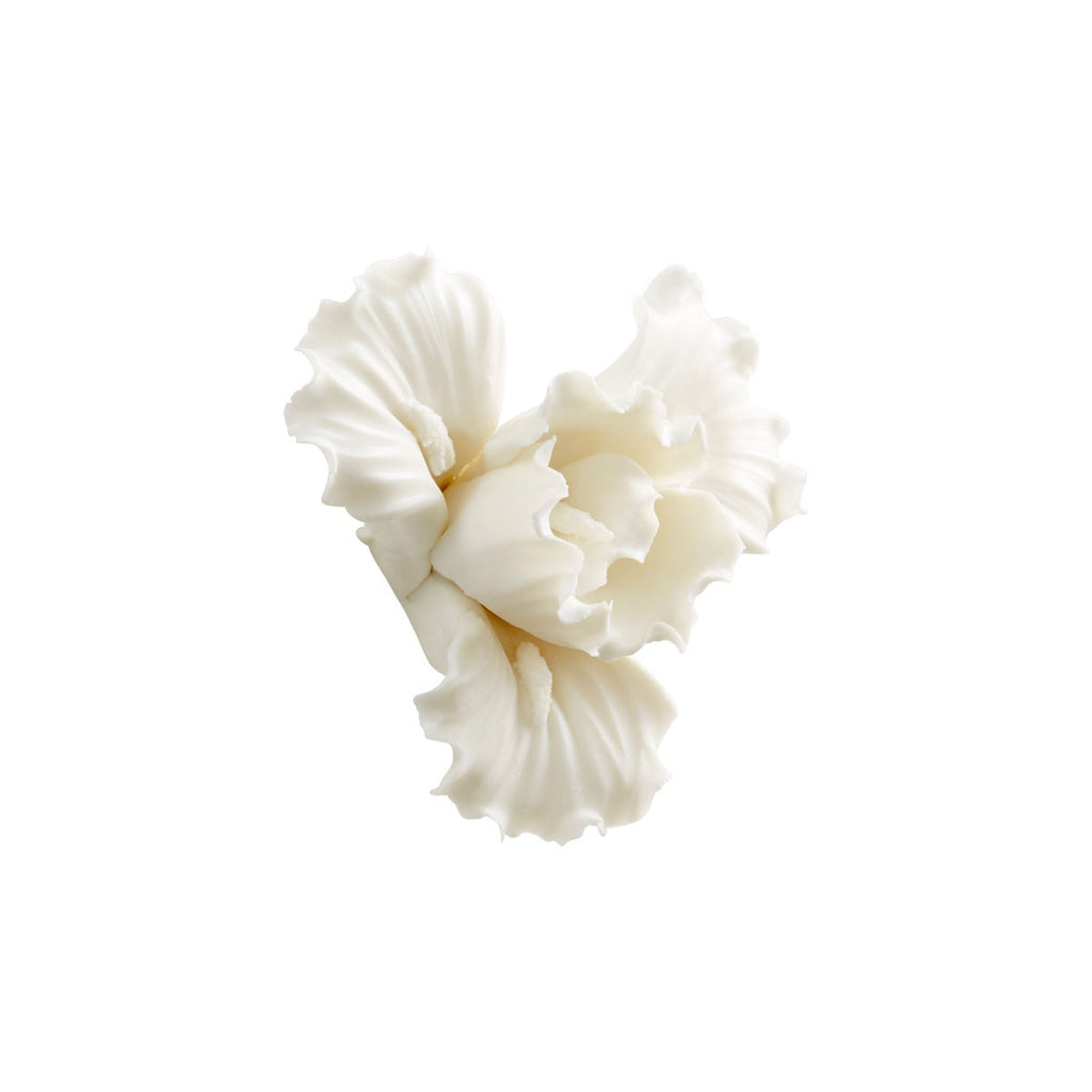 Lily Wall Decor, White-Small