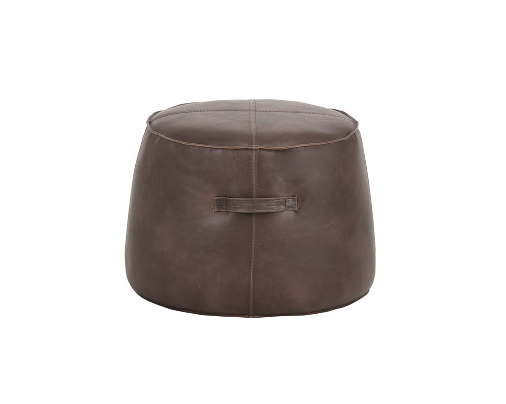 Mitchell Ottoman - Havana Dark Brown