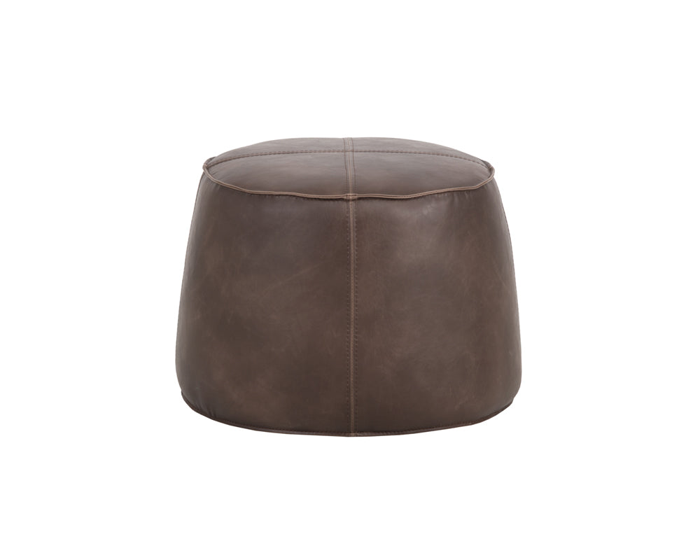 Mitchell Ottoman - Havana Dark Brown