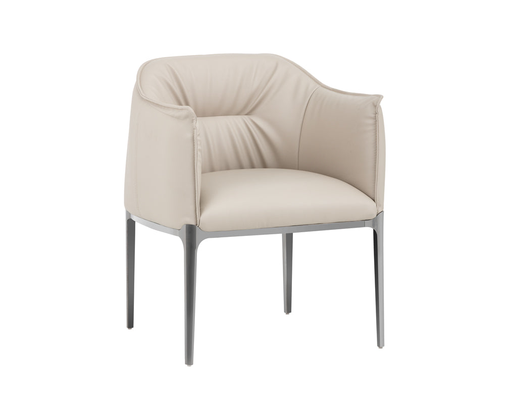 Jax Dining Armchair - Barely Beige