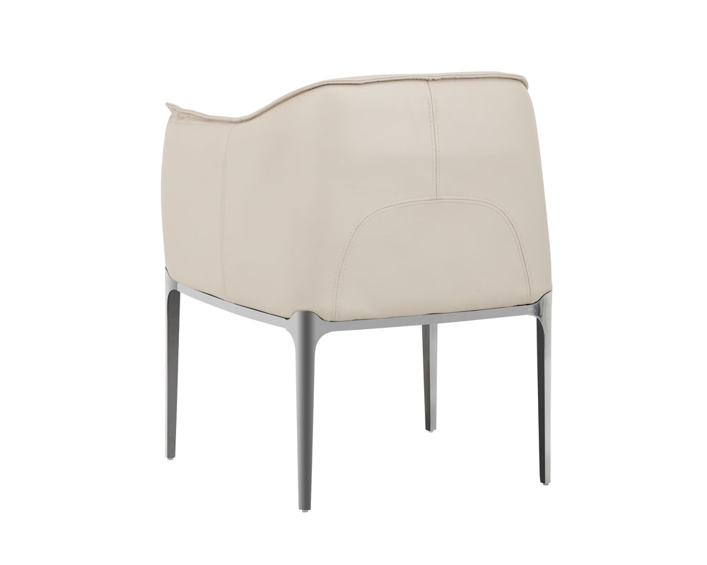 Jax Dining Armchair - Barely Beige