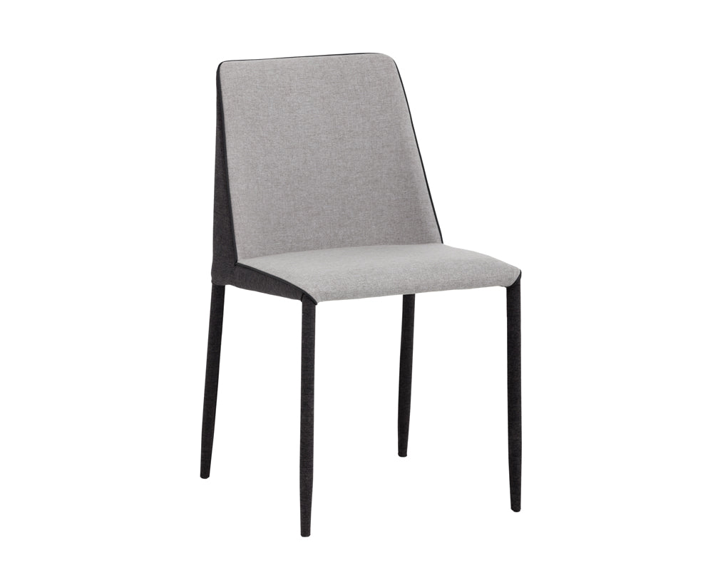 Renee Dining Chair - Armour Grey / Dark Slate