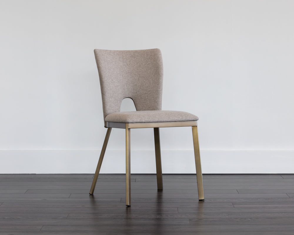 Reid Dining Chair - Biscotti Brown