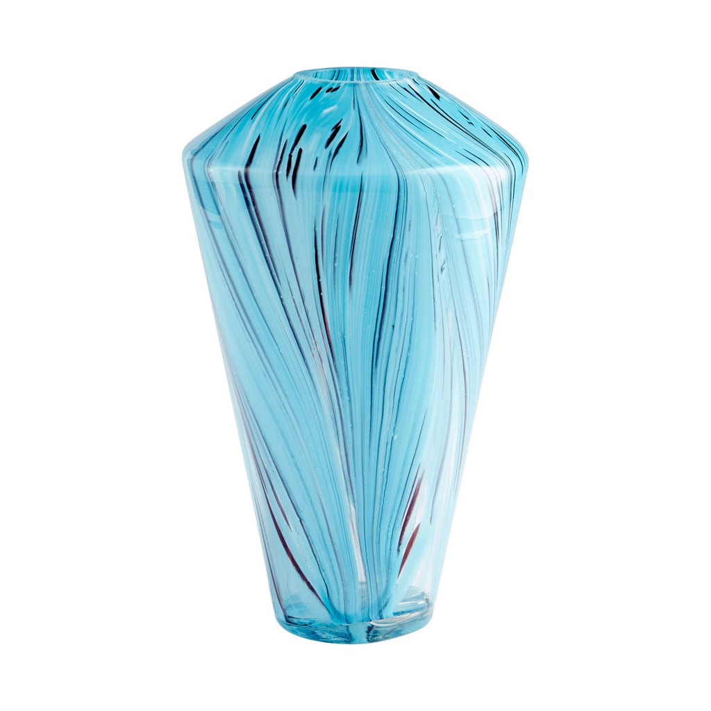 Phoebe Vase, Blue -Large