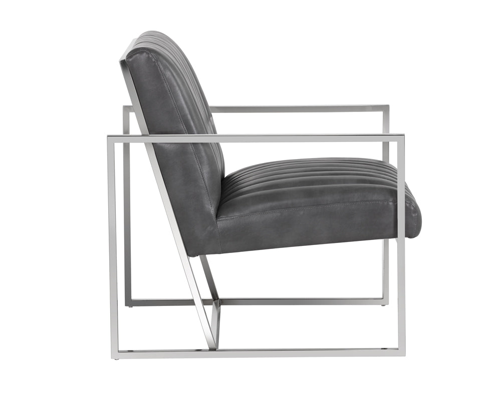 Nina Lounge Chair - Cantina Magnetite