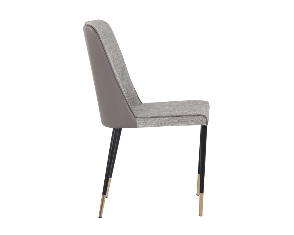 Klaus Dining Chair - Flint Grey / Napa Taupe