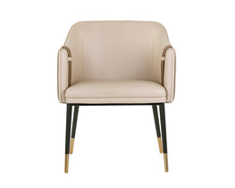 Carter Dining Armchair - Napa Beige / Napa Tan