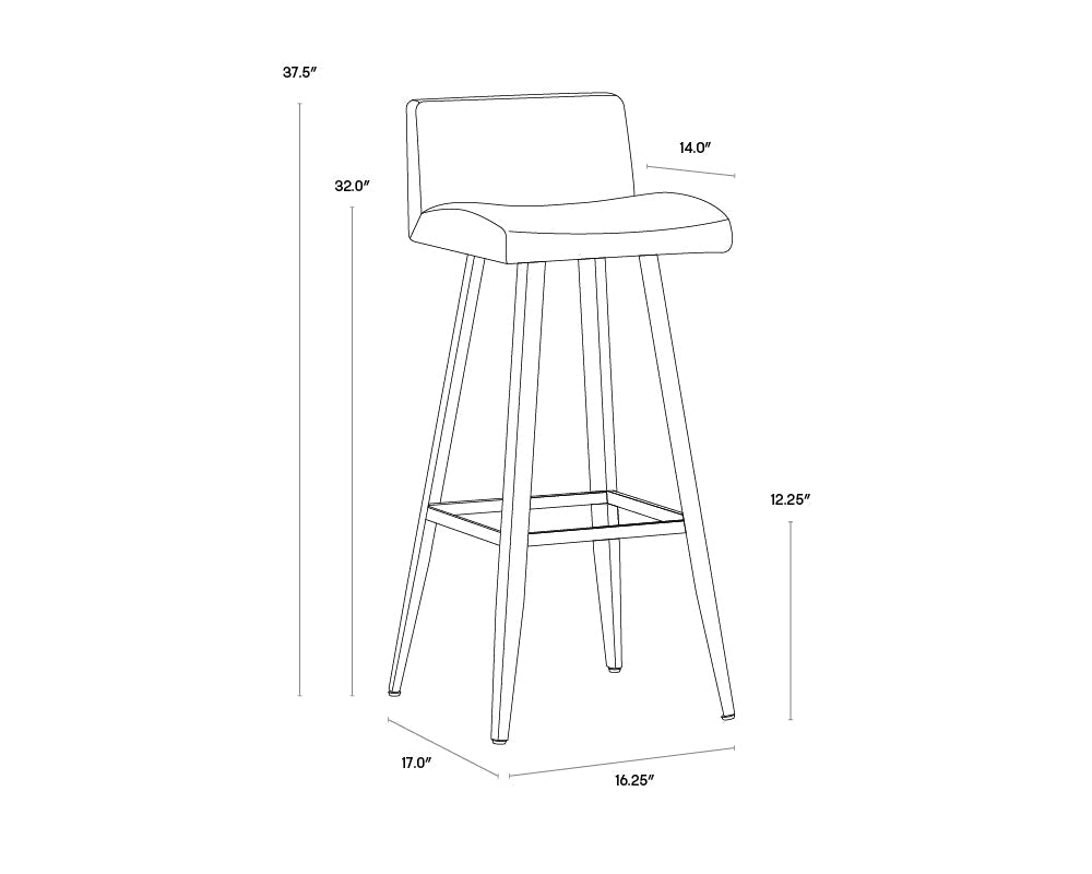 Dani Barstool - Onyx