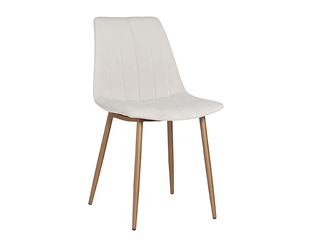 Drew Dining Chair - Champagne Gold - Antonio Linen