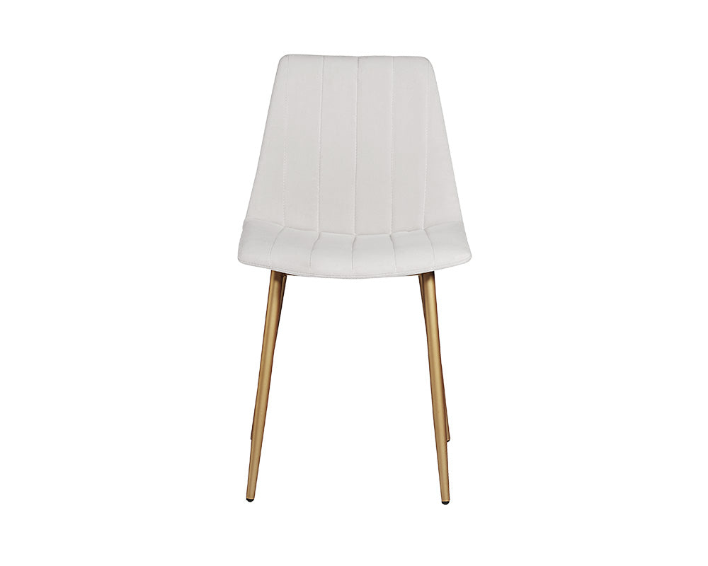 Drew Dining Chair - Champagne Gold - Antonio Linen