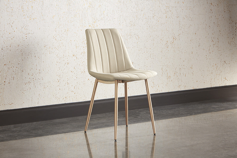 Drew Dining Chair - Champagne Gold - Antonio Linen