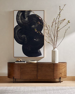 Lunas Media Console-Caramel Guanacaste by Four Hands