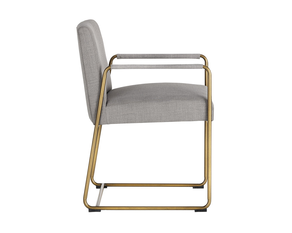 Balford Dining Armchair - Arena Cement