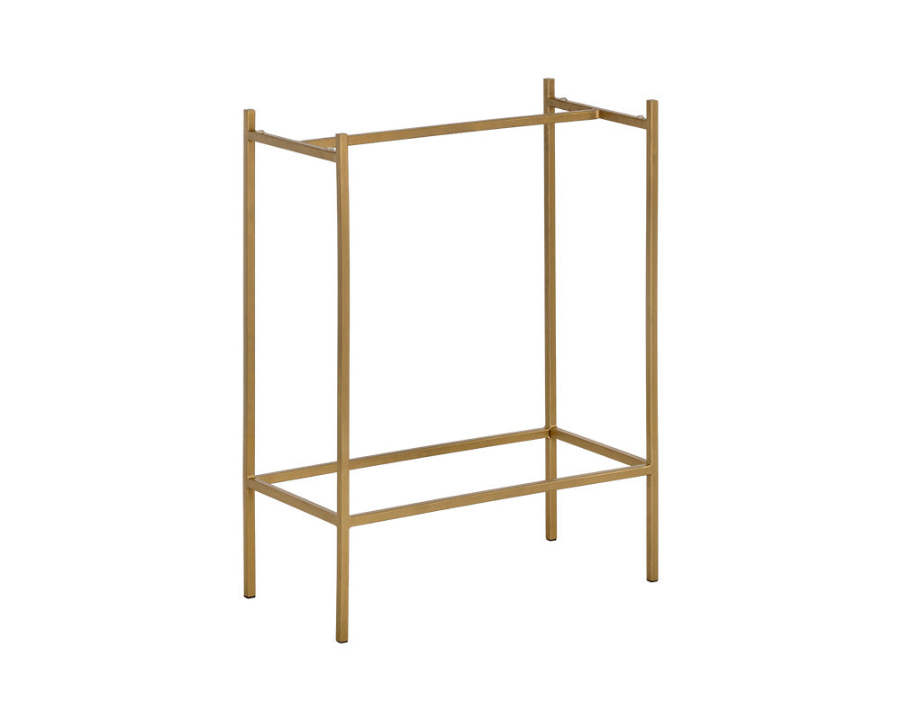 Revell Console Table Base - Antique Gold