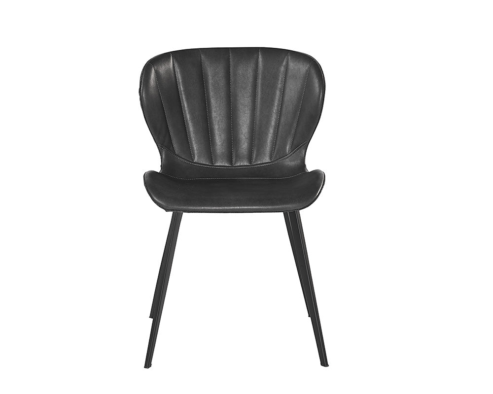 Arabella Dining Chair - Bravo Portabella / Polo Club Kohl Grey