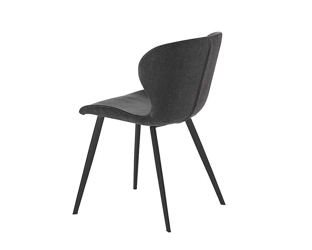 Arabella Dining Chair - Bravo Portabella / Polo Club Kohl Grey