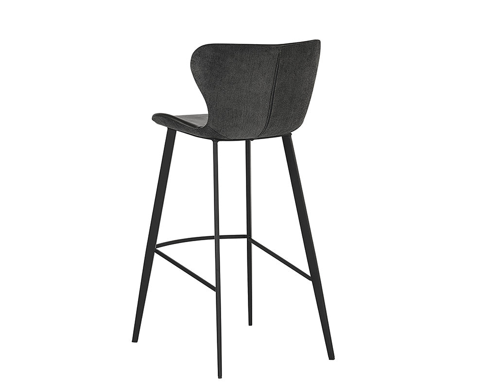 Arabella Barstool - Bravo Portabella / Polo Club Kohl Grey