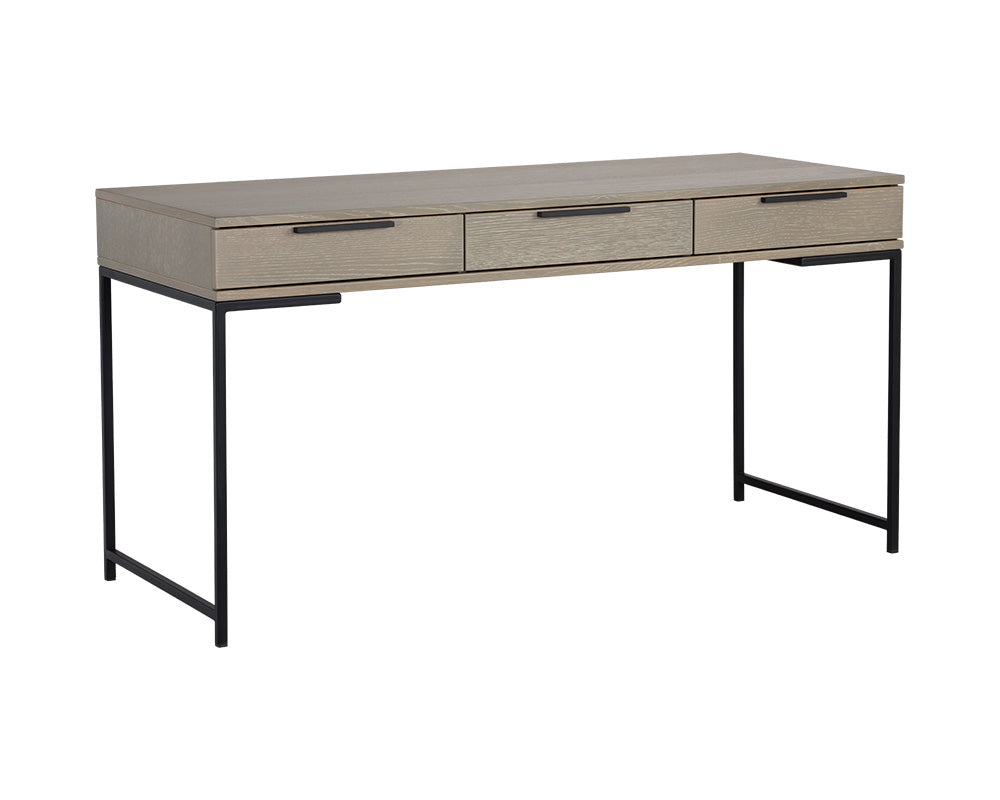 Rebel Desk - Black - Taupe