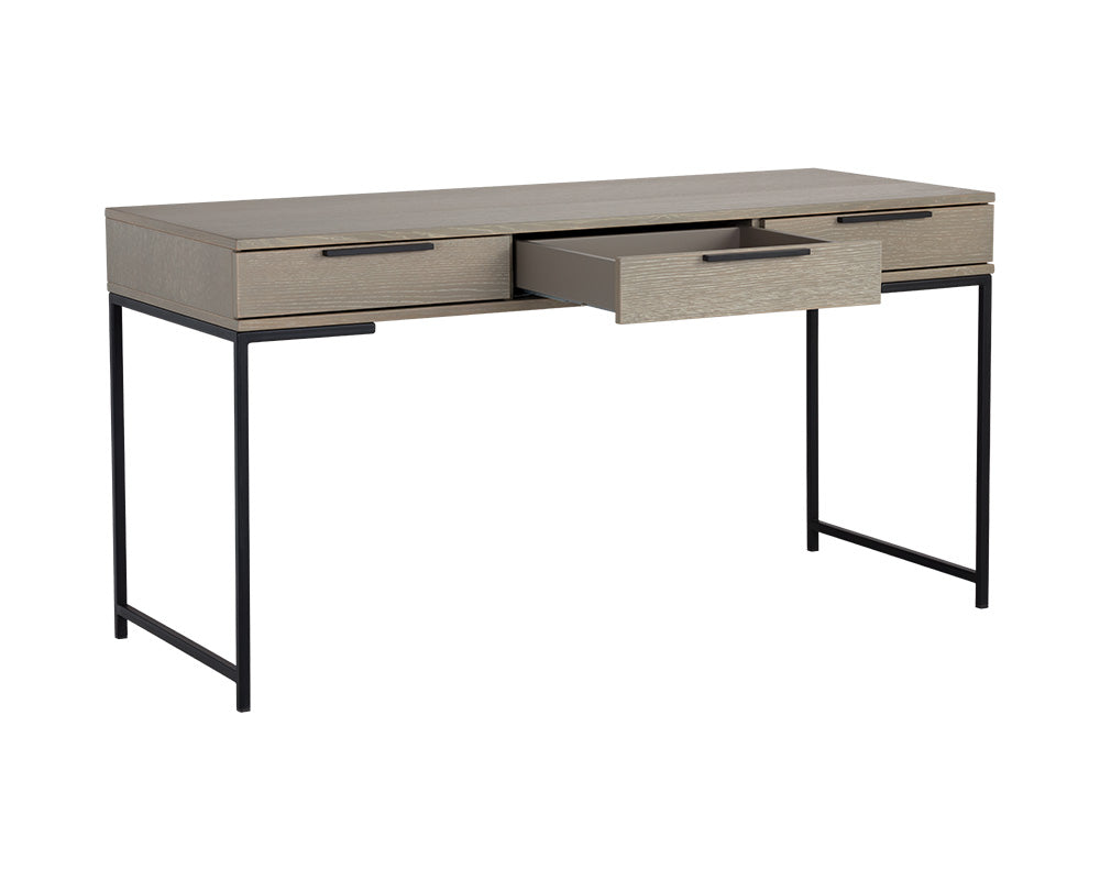 Rebel Desk - Black - Taupe