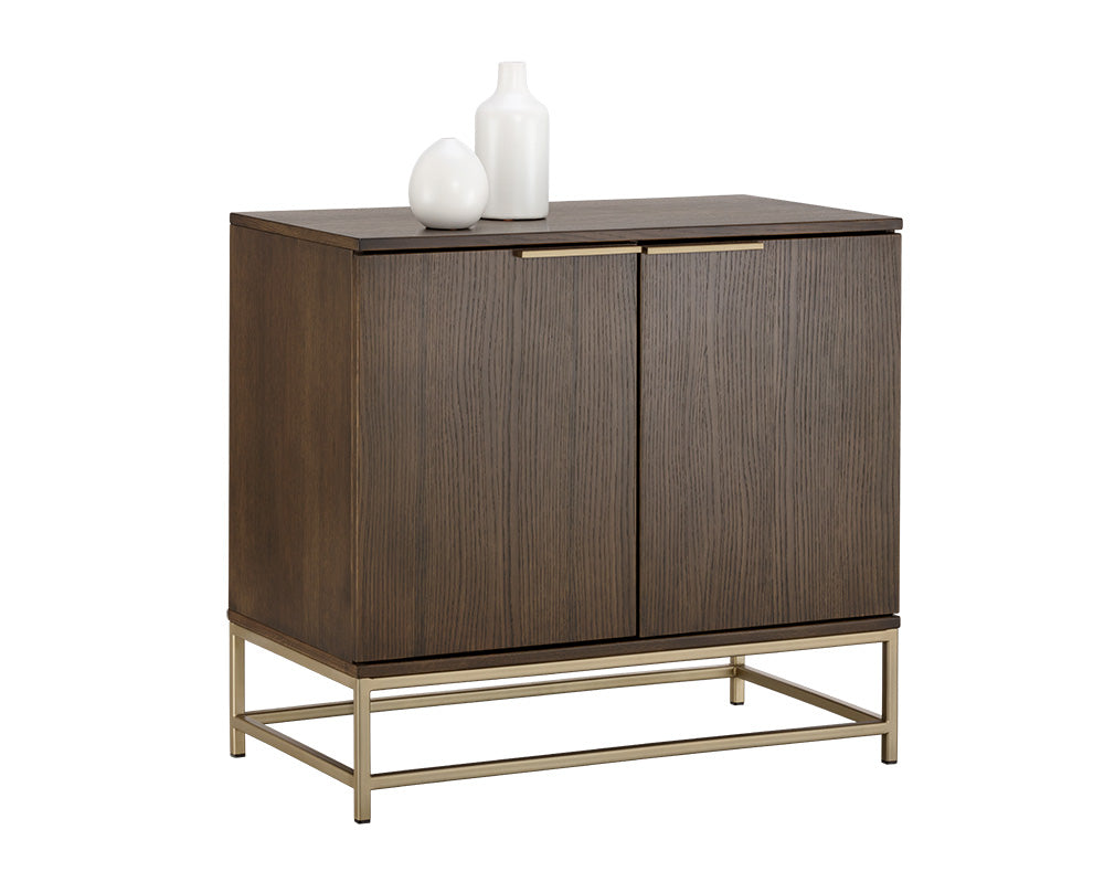 Rebel Sideboard - Small - Gold - Raw Umber