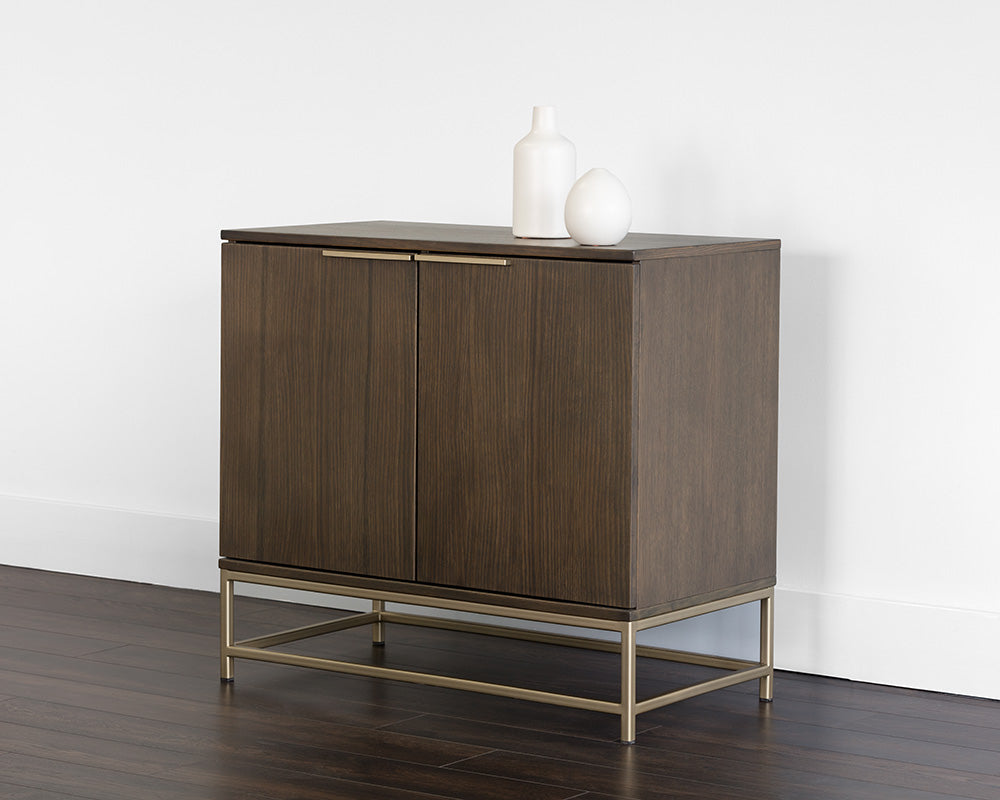 Rebel Sideboard - Small - Gold - Raw Umber