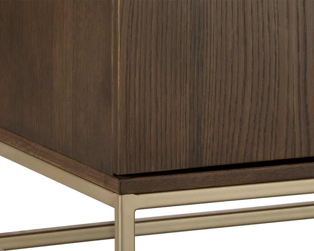 Rebel Sideboard - Small - Gold - Raw Umber