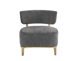 Melville Lounge Chair - Polo Club Kohl Grey