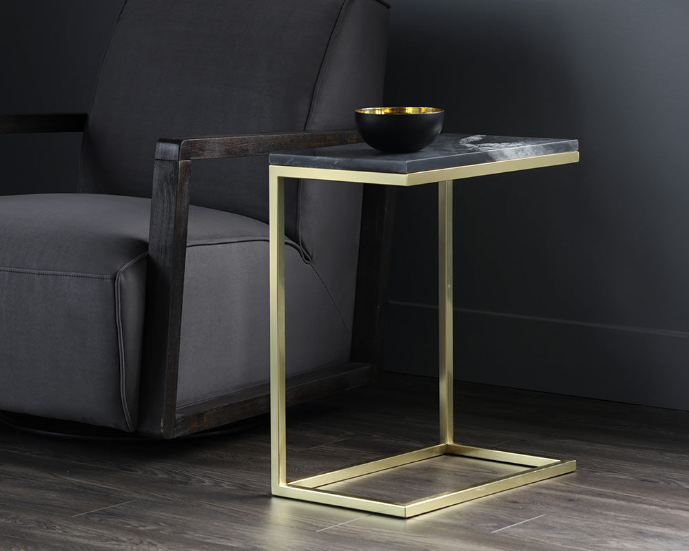 Amell End Table - Black