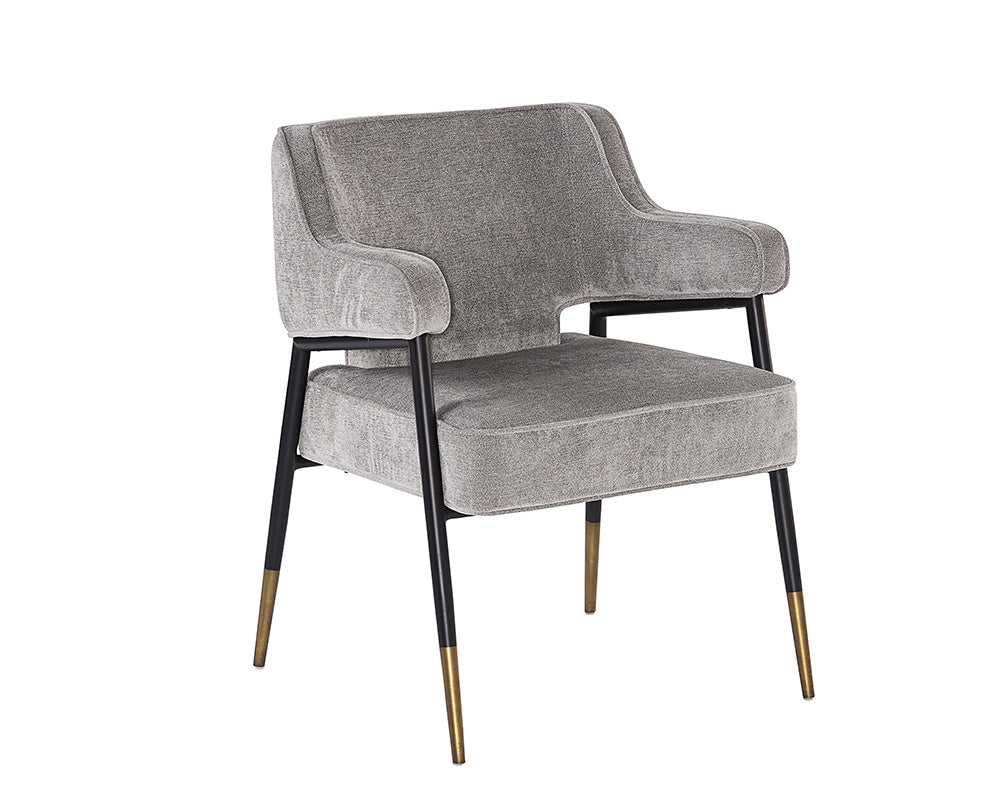 Derome Dining Armchair - Polo Club Stone