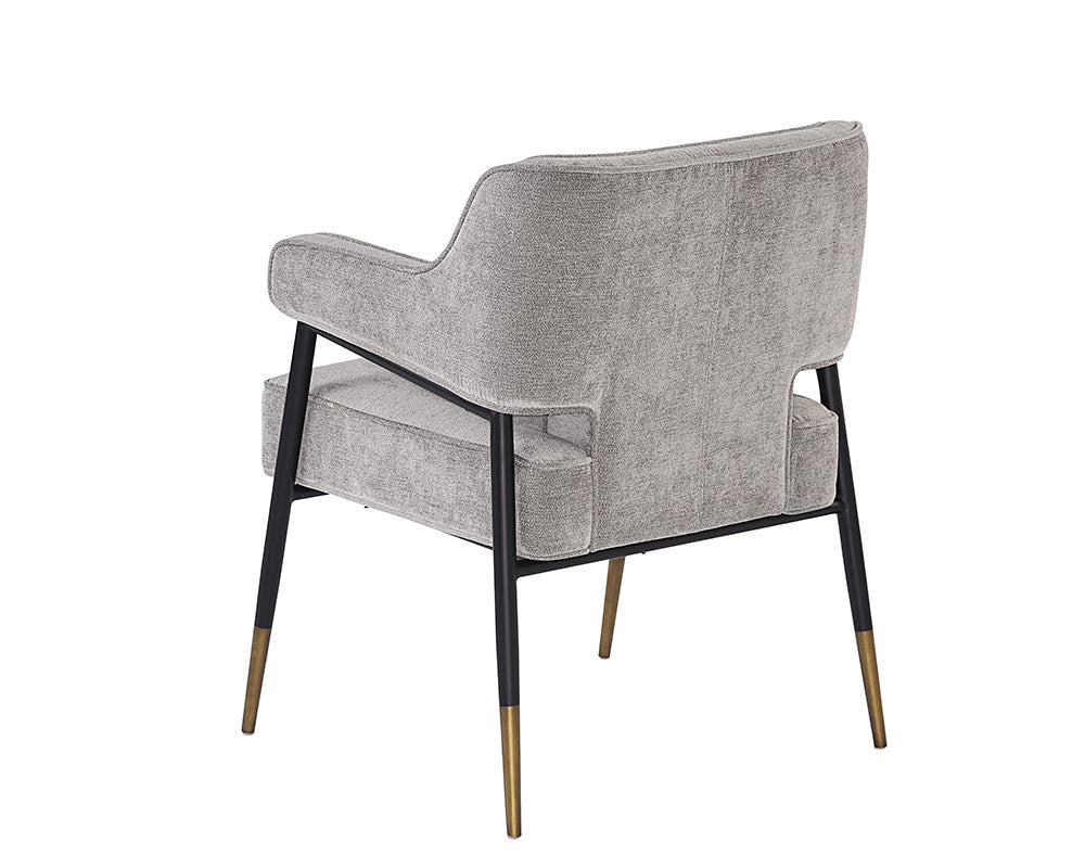 Derome Dining Armchair - Polo Club Stone