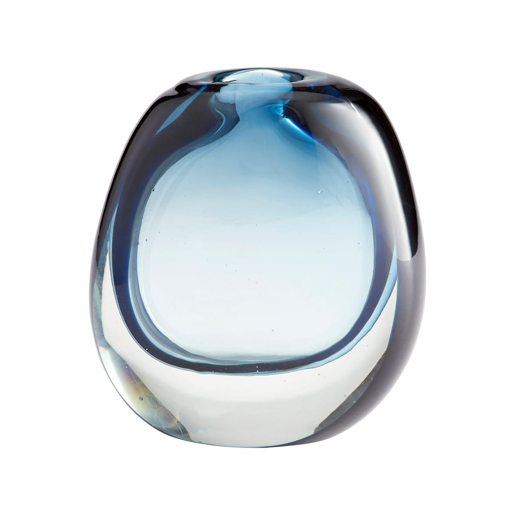 Jacinta Vase, Blue-Medium