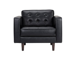 Donnie Armchair - Coal Black