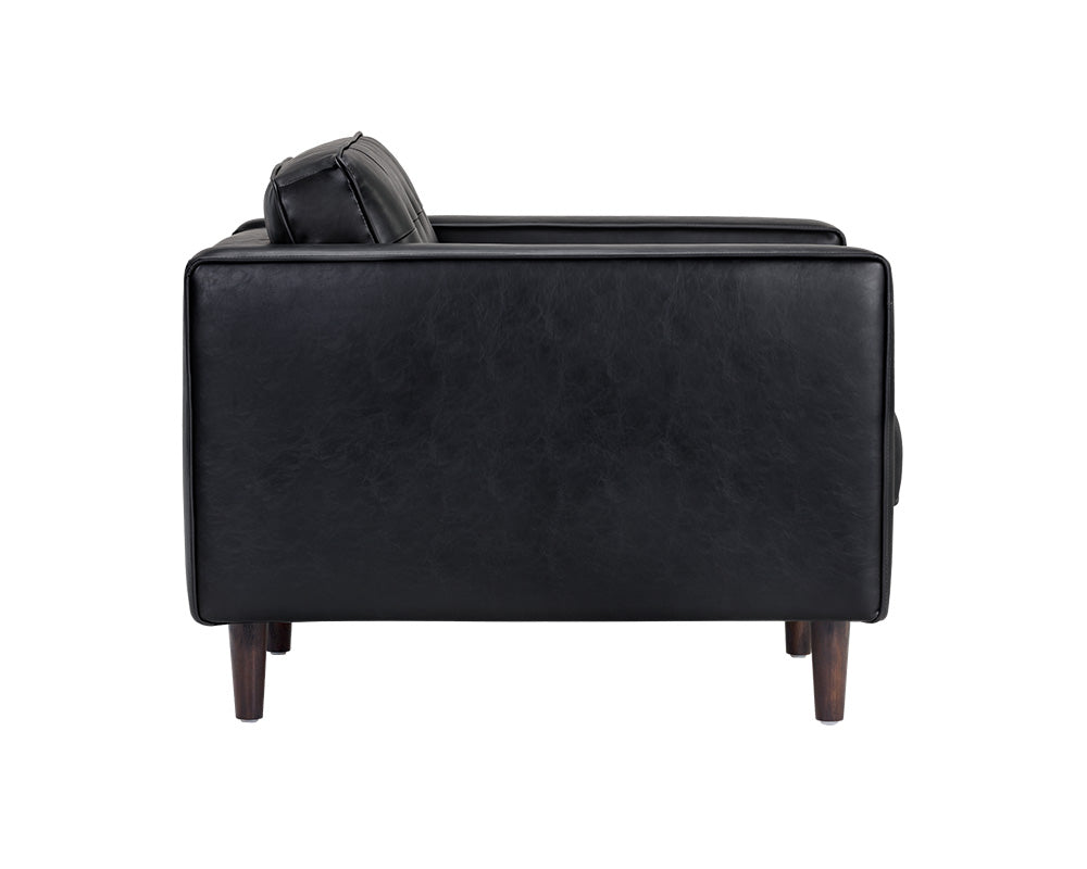 Donnie Armchair - Coal Black