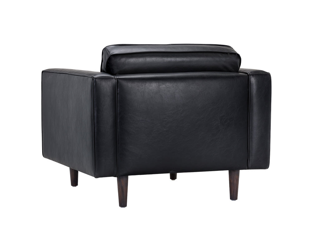 Donnie Armchair - Coal Black