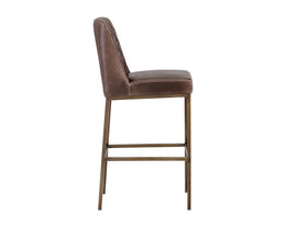 Leighland Barstool - Havana Dark Brown