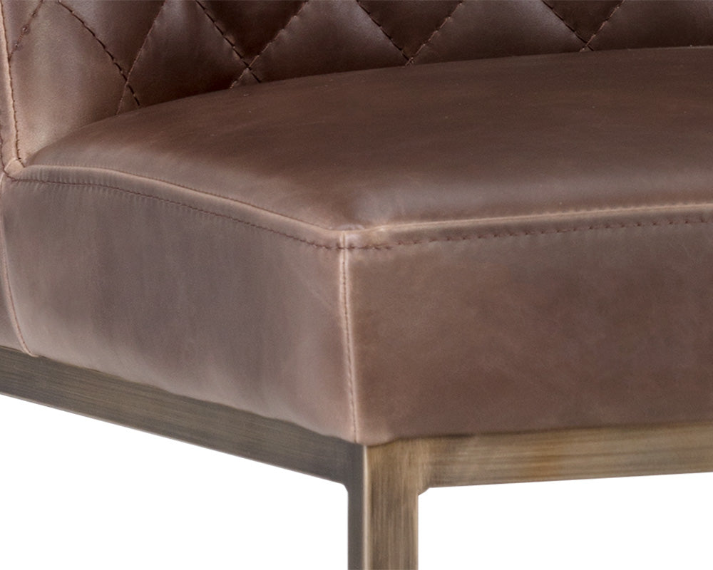 Leighland Barstool - Havana Dark Brown