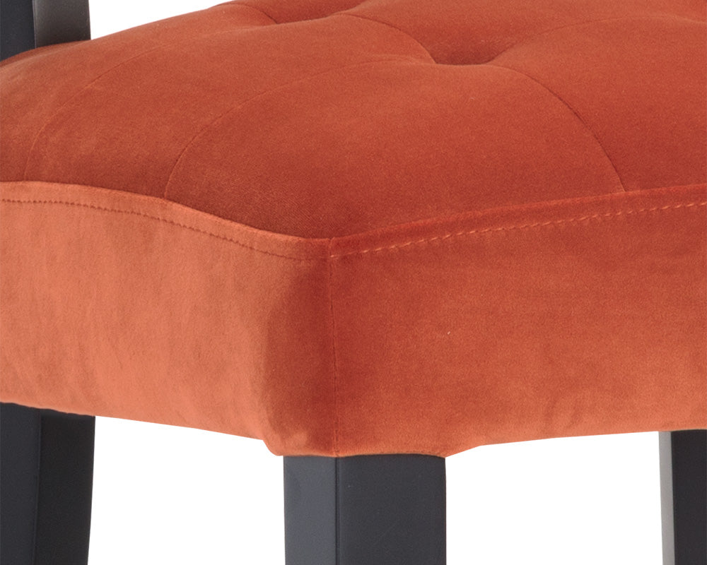 Tatum Counter Stool - Autumn Orange