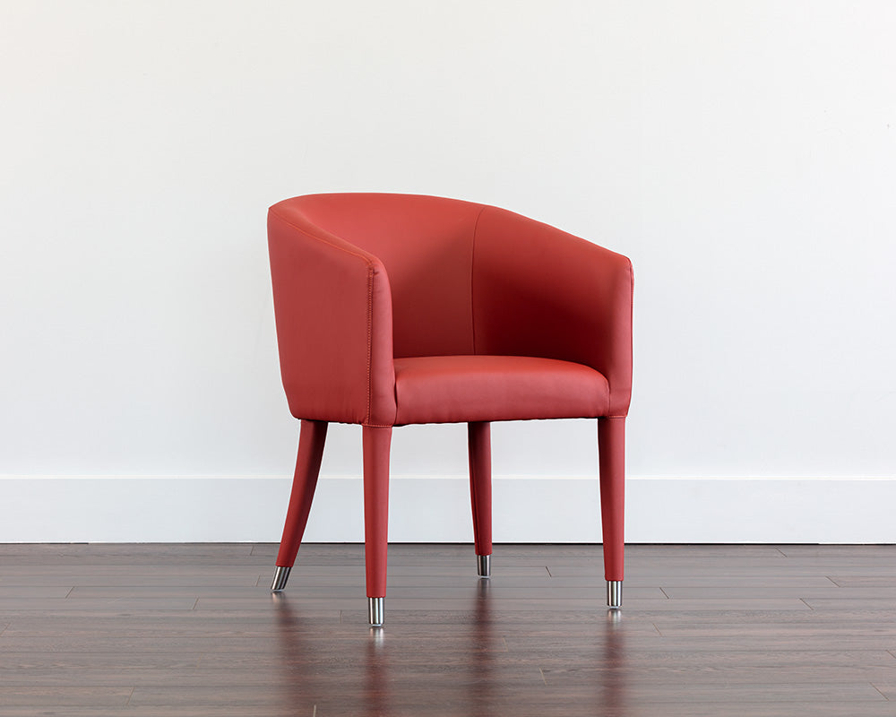 Marcus Dining Armchair - Dillon Chili