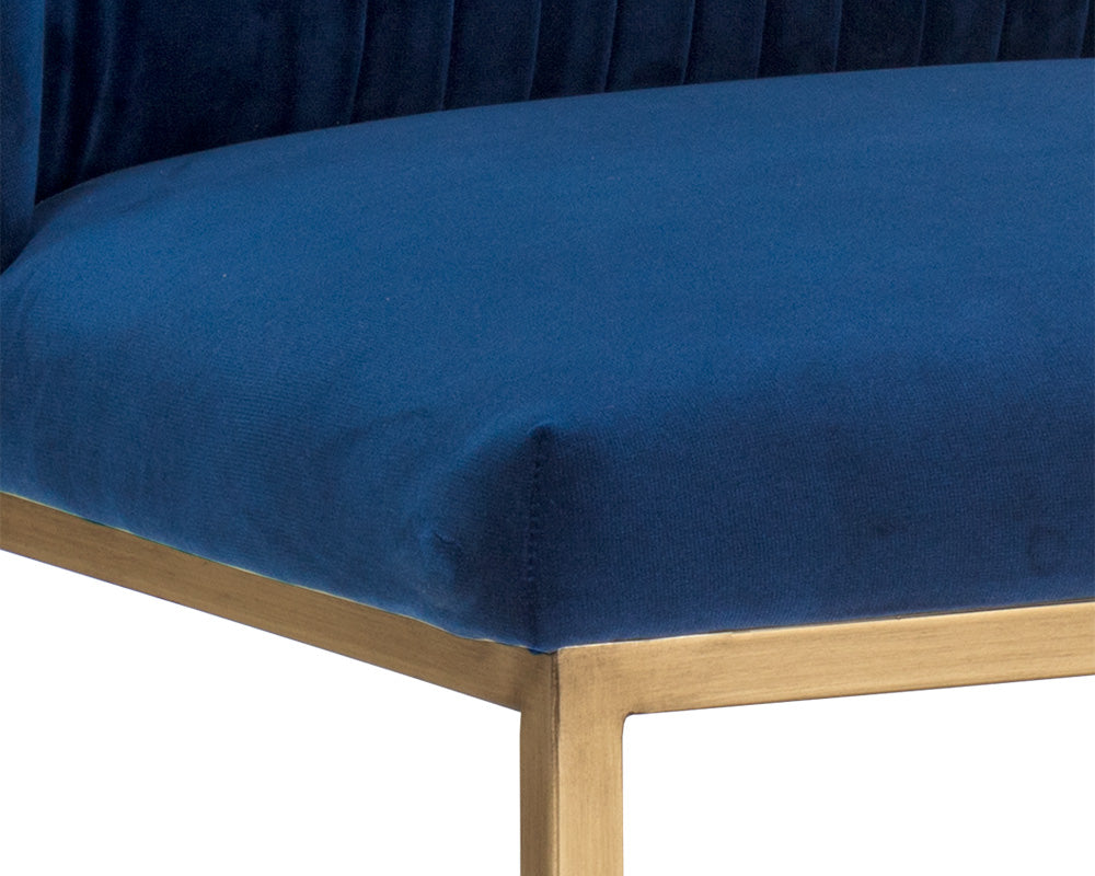 Nevin Counter Stool - Sapphire Blue