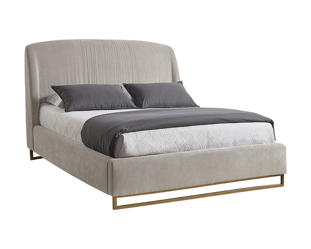 Nevin Bed - Queen - Polo Club Stone