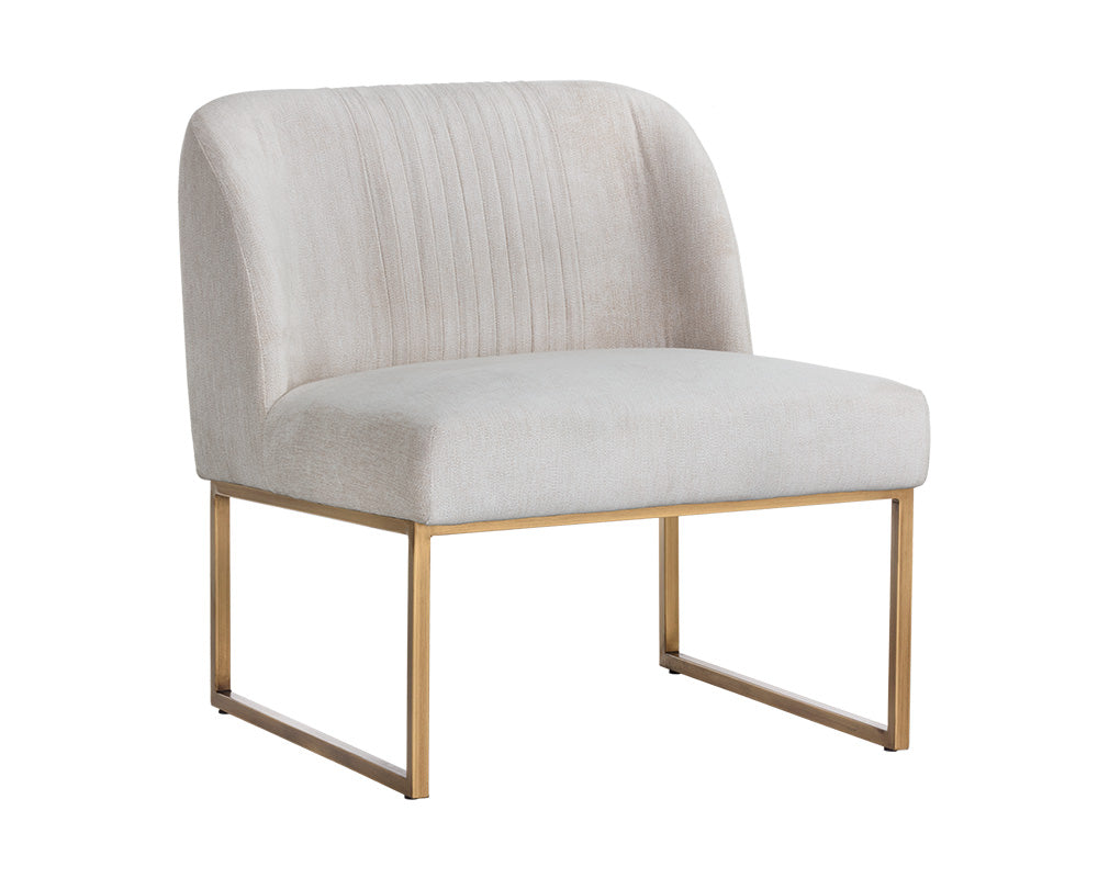 Nevin Lounge Chair - Polo Club Muslin