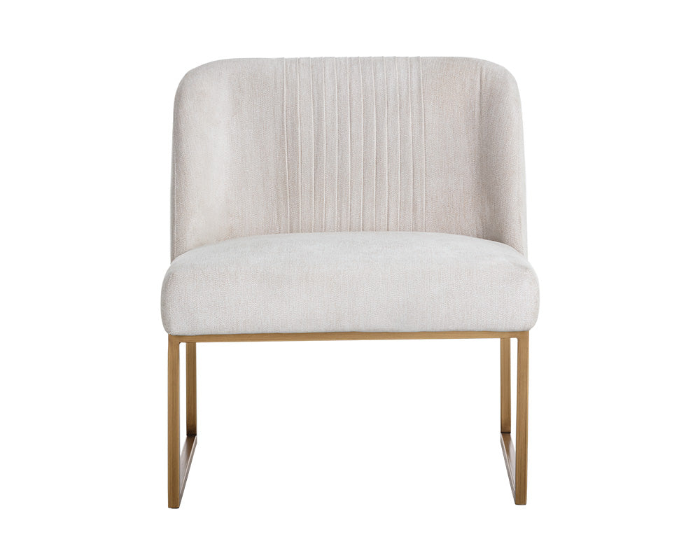 Nevin Lounge Chair - Polo Club Muslin