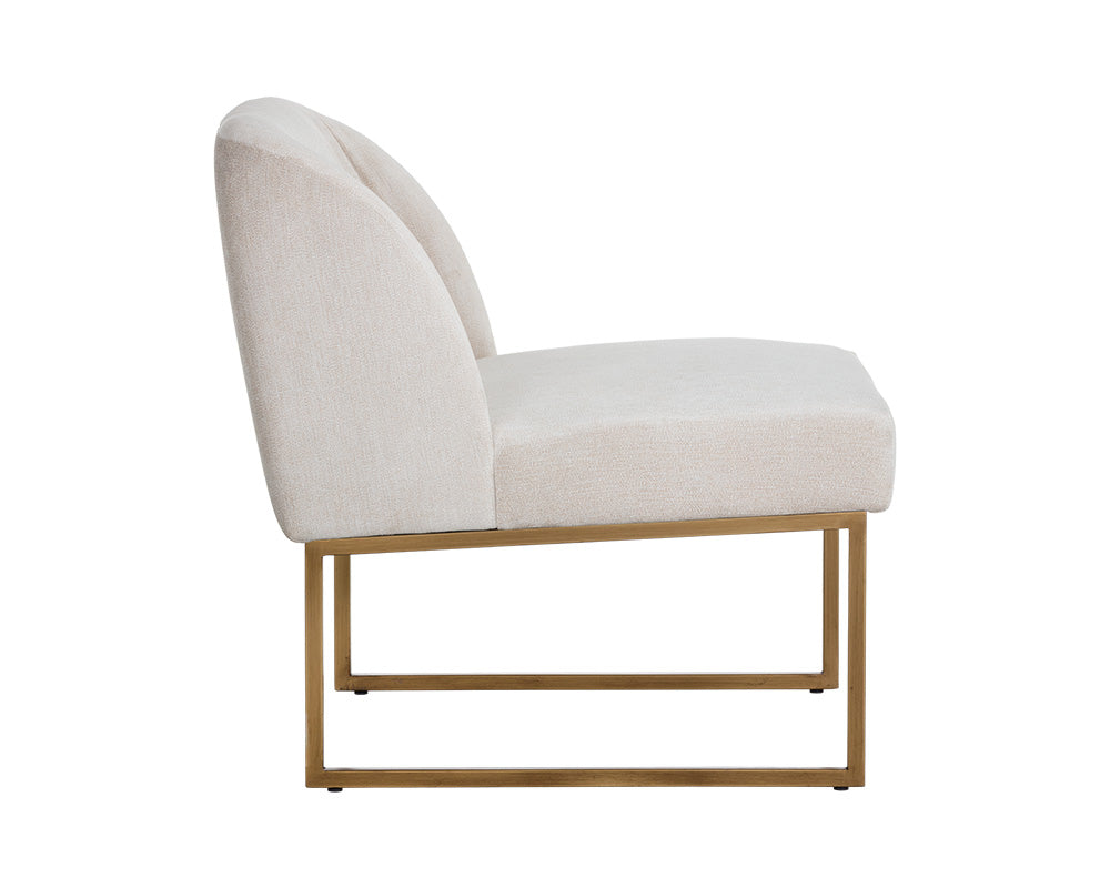 Nevin Lounge Chair - Polo Club Muslin