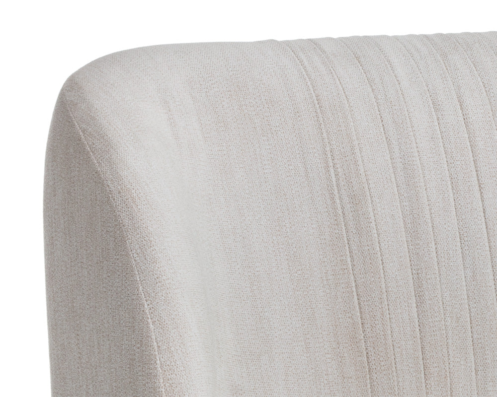 Nevin Lounge Chair - Polo Club Muslin